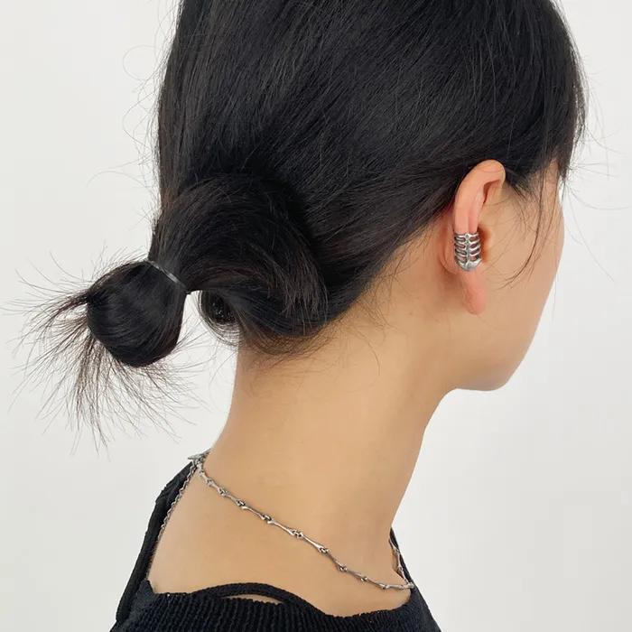 bone chain necklace_2colors