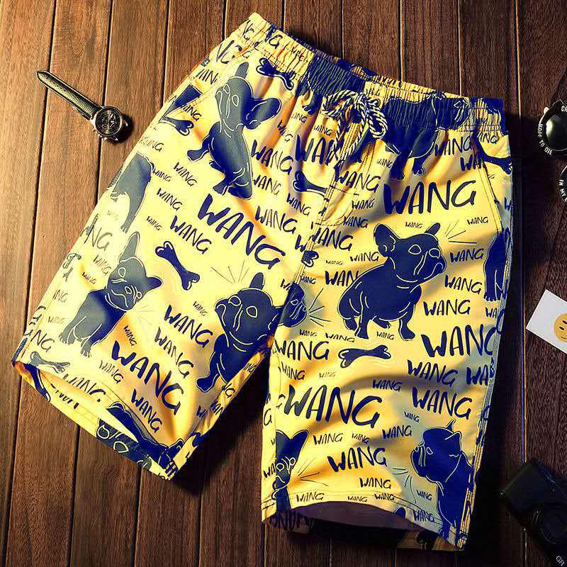 Unisex Outdoor Beach Pants - Couple's Casual Loose-Fit Five-Point Shorts