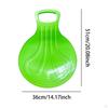 Polypropylene Sled-type Sliding Disc, Portable And Multi-purpose for Children, 20 X 14.2 Inches.