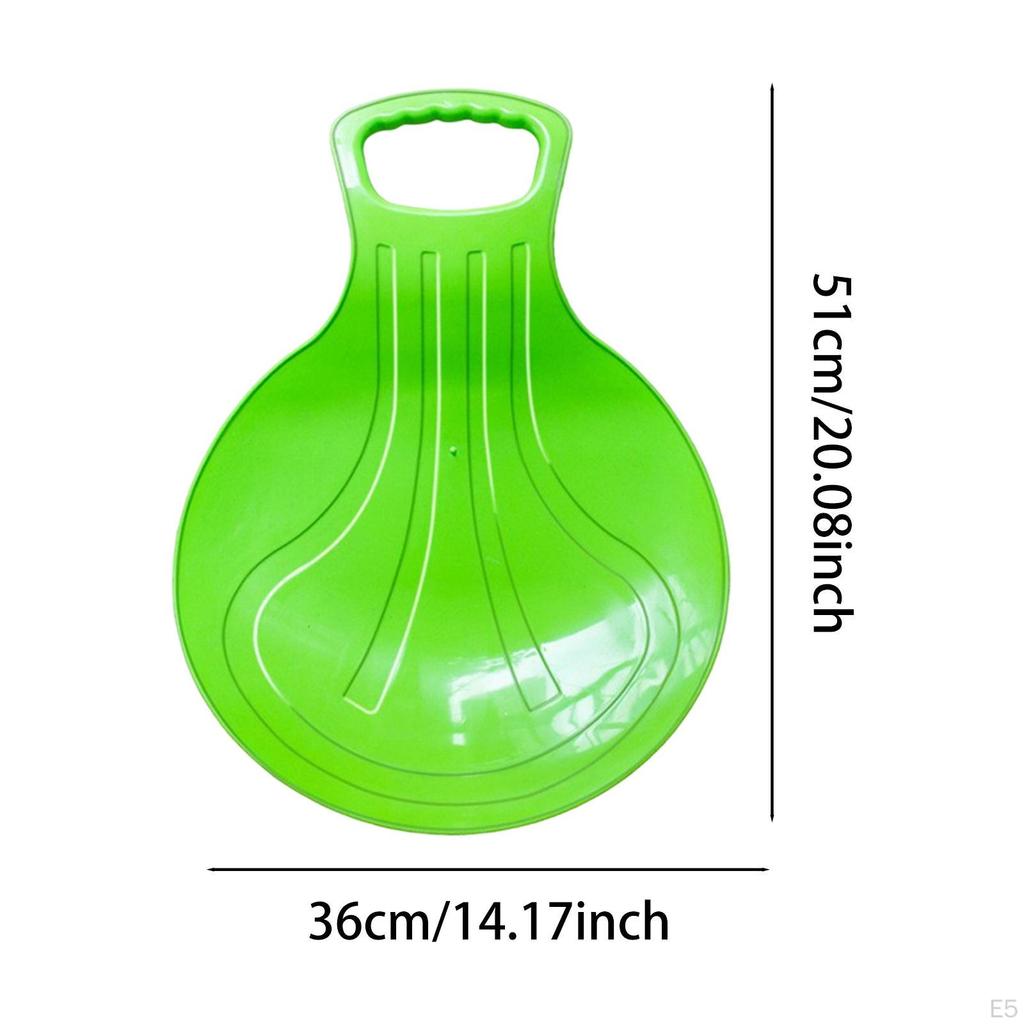 Polypropylene Sled-type Sliding Disc, Portable And Multi-purpose for Children, 20 X 14.2 Inches.