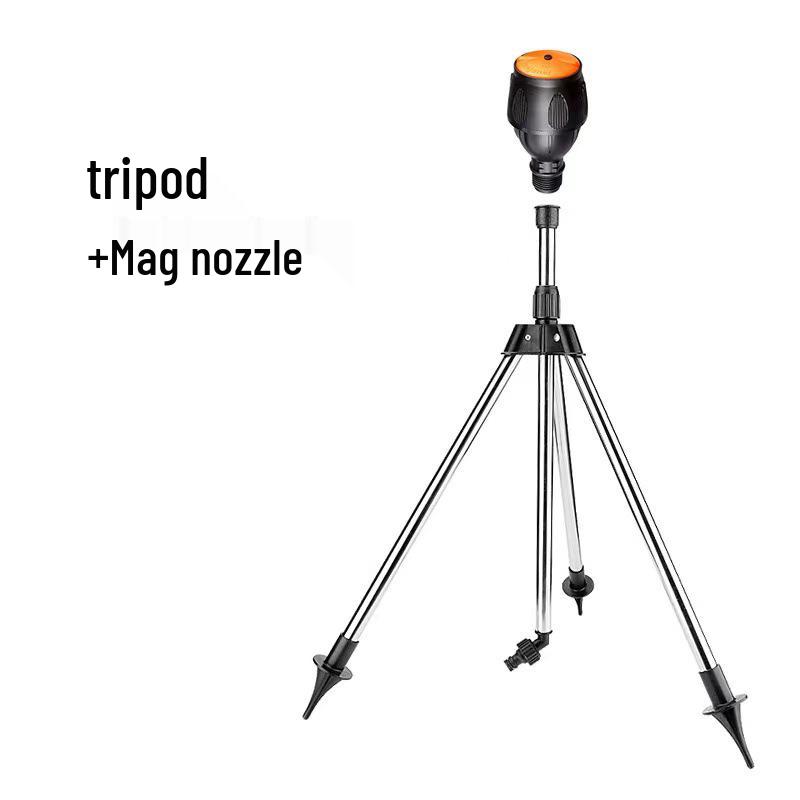 Automatic 360° Rotating Garden Sprinkler: Efficiently Irrigates Lawns and Gardens with a Durable Spray Nozzle.