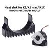 36MM Stepper Motors Cooling Radiator For K1 K1max K1C 3D Printer Motors Aluminun Heatsink Extruder Cooling