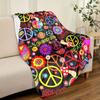 Color Peace Blanket Suitable For Sofa Bed Travel Camping Living Room Sofa Chair And Bed Nap Blanket Office Bed Camping Travel Multifunctional Gift