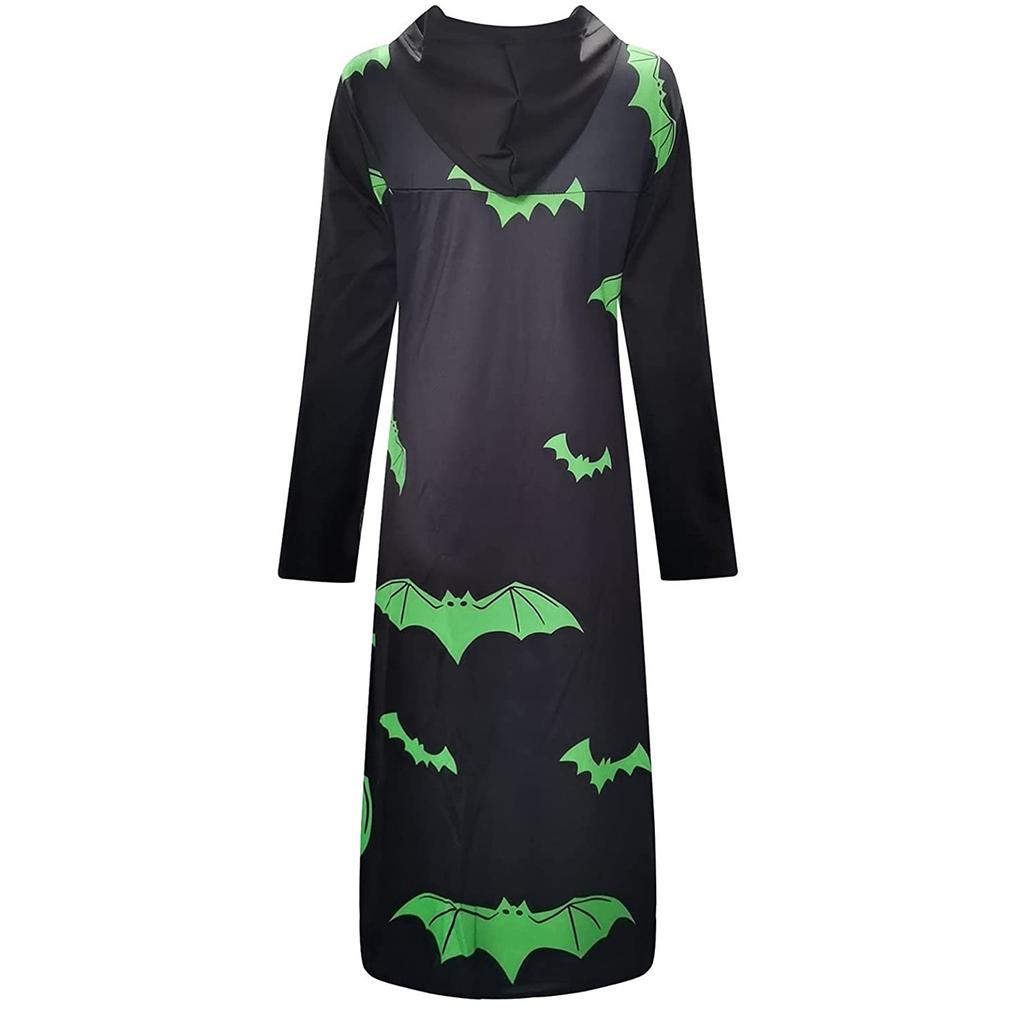 Gothic Clothing Women's Dress Halloween Carnival Cosplay Party Vintage Hoodie