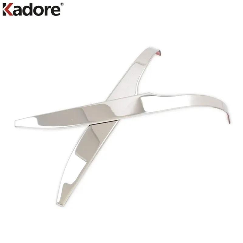 For Toyota Voxy Noah R80 2014 2015 2016 2017 2018 Steel Rearview Mirror Cover Trim Molding Strip Car Accessories