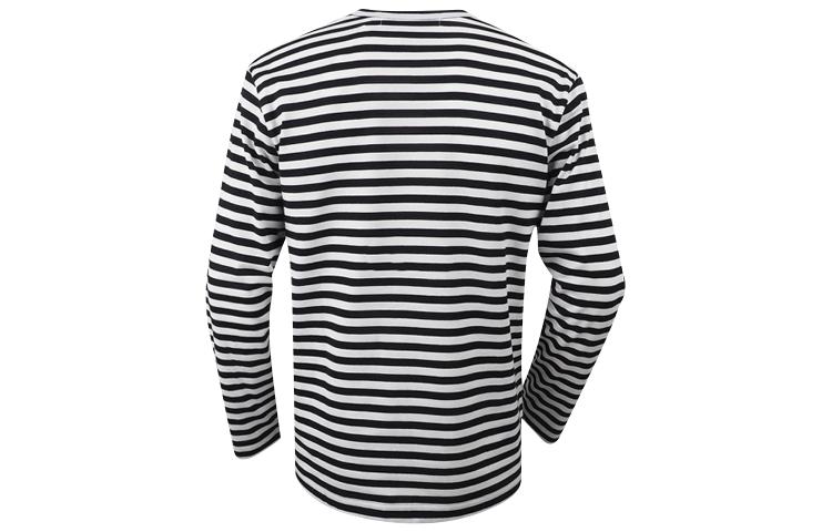 CDG Play T Shirts Men's Crew Neck Moderate Straight Fit AZ-T164-051-1