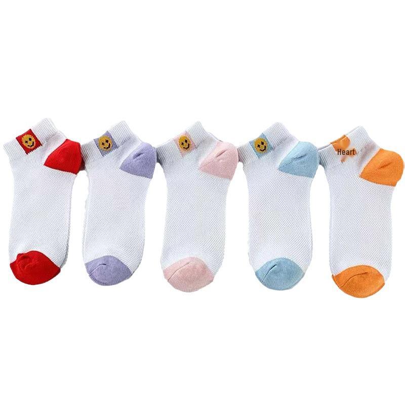 

Детские летние носки из дышащей хлопковой сетки L (Ages 3-5)