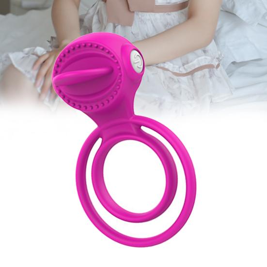 Cock Ring Compact Structure Flirting Sex Toy Men's Sex Toy For Bedroom