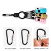 6Pcs Portable Squid Jig Hook Cover with Carabiner Squid Jig Baits Protector Squid Jig Fishing Tackle Easy to Use
