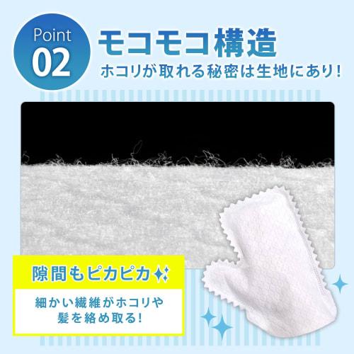 Astro Cleaning Mitts, 20-Count, Ambidextrous, Double-Sided, Non-Woven Fabric, Disposable, for Blind Cleaning, Dusting, and Hygienic Cleaning, Product