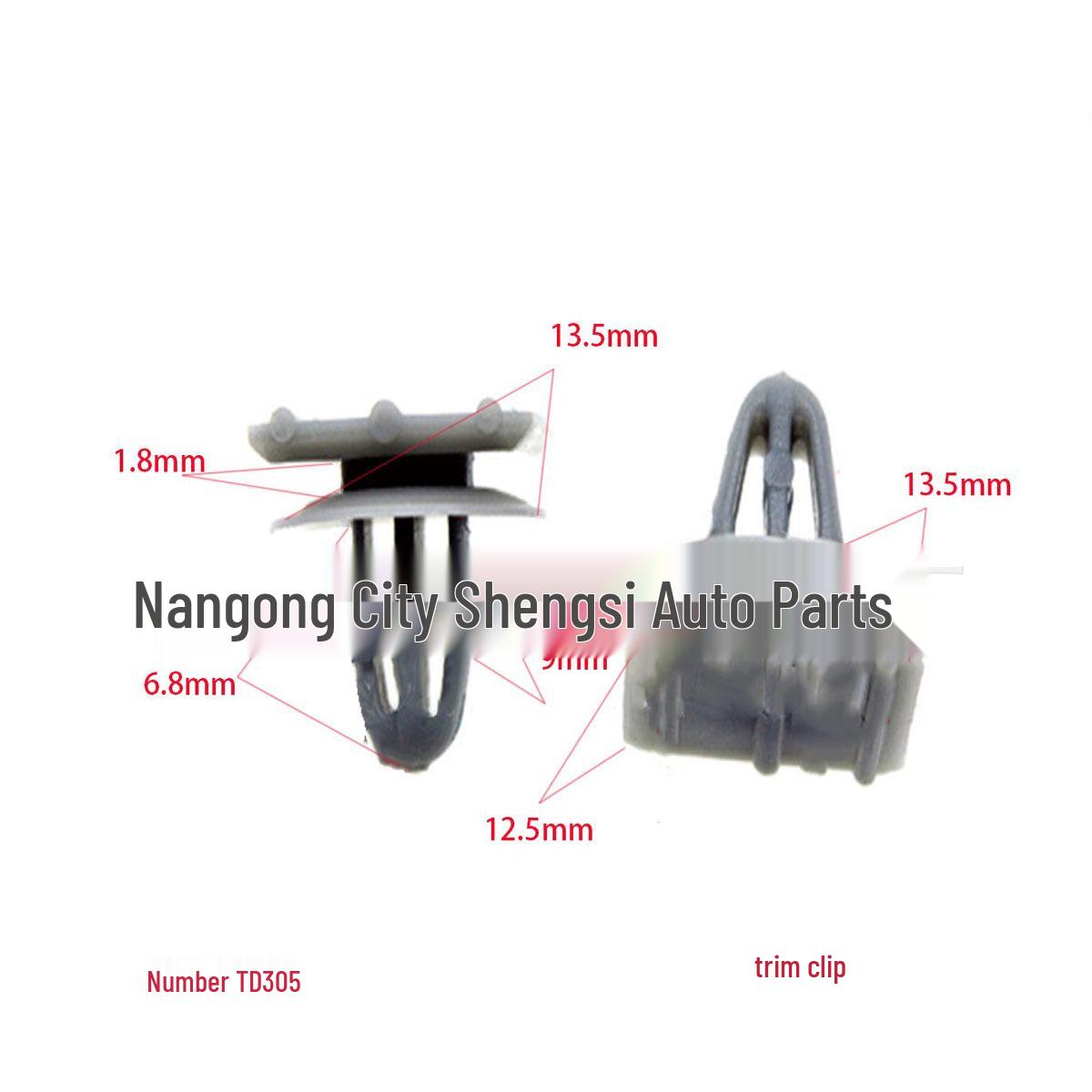 

Honda Jade Lingpai Fengfan Car Trim Panel Clip - Universal Buckle Fixing Accessory 10000 Units