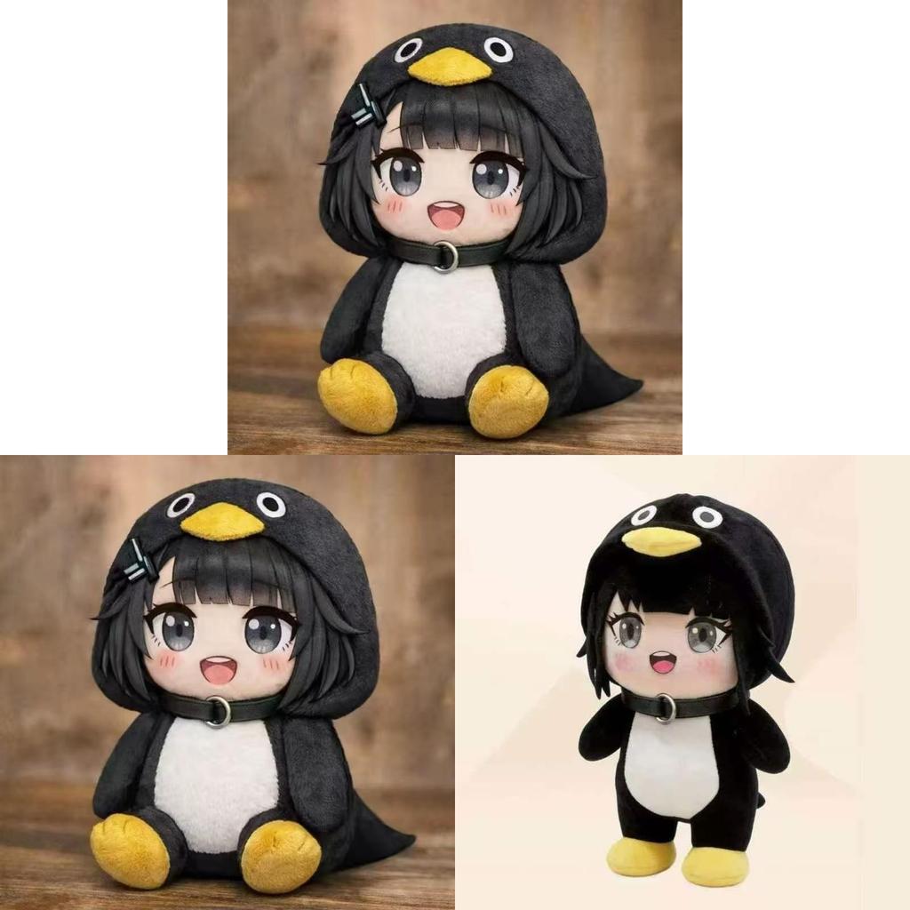 Arknights Endfield Goo Goo Gaga Penguen Peluş Oyuncak PP Pamuk Dolgulu Çocuk Doğum Günü Hediyesi ve Oyun Odası Dekorasyonu İçin