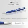 Cross Bailey Light Kugelschreiber Offiziell importierter Stift, Ölbasis, NAT0742-4, Blau,