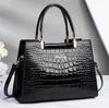 Yogodlns Women Patent Leather Handbag Fashion Satchel Bag Stylish Luxury Design Large Capacity Top Handle Shoulder Crossbody Bags
