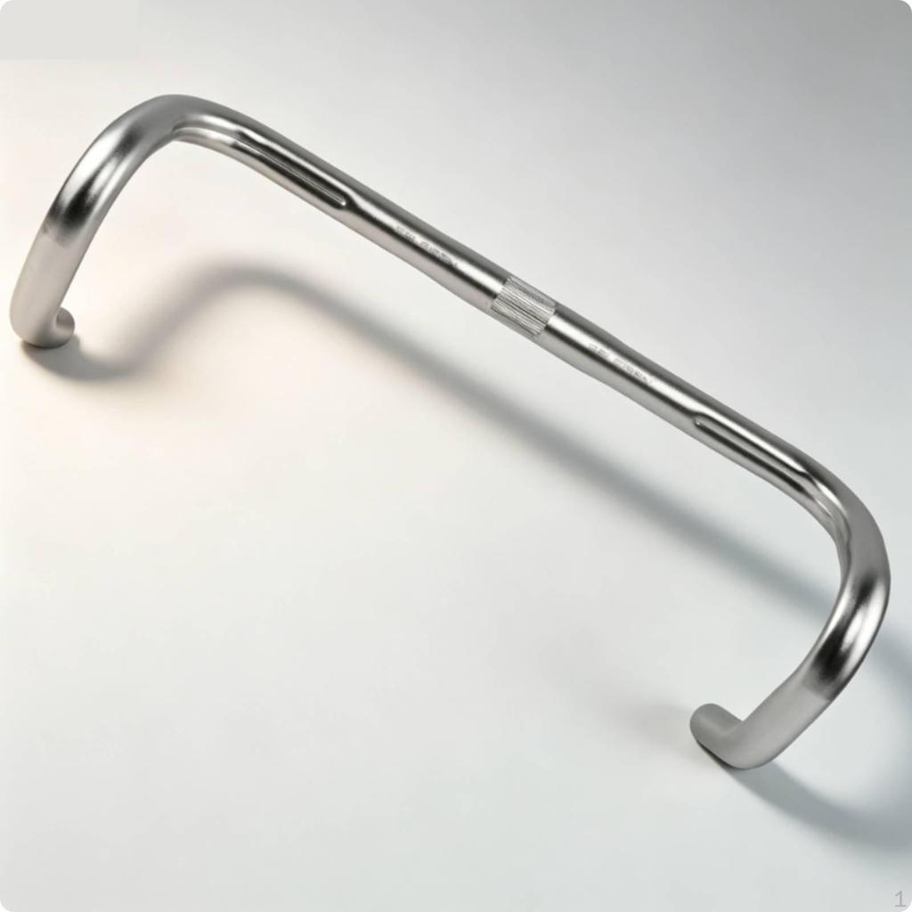 Aluminum Cycle Drop Bar Ultralight Road PerformanceDrop Aerodynamic Design Curved Race Handlebar