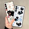 Phone Cover Case for Samsung Galaxy A25 A16 A52 A36 A73 A51 A06 A50 A57 A15 A23 A13 A55 A41 A05 A70 A53 A17 A37 A12 Cartoon Cat