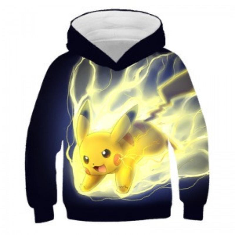 Autumn 3D Cute Animal Printed Hoodies Fashionable Casual Sports Long Sleeved Children's Boy Hooded Sweatshirts