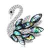 Animal Brooch Female Geometric Shell Pendant With Electroplated Finish For Fashion Accessories