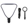 Portable AntiVibration Camera POV Neck Mount With MultiAngle Adjustment For Action Camera And Mobile Phones Holder
