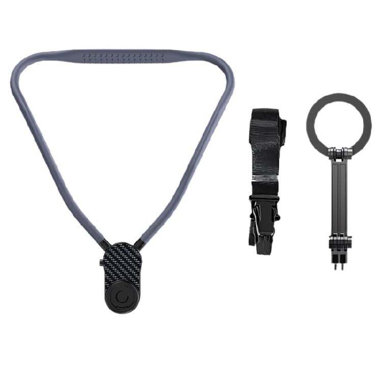 Portable AntiVibration Camera POV Neck Mount With MultiAngle Adjustment For Action Camera And Mobile Phones Holder