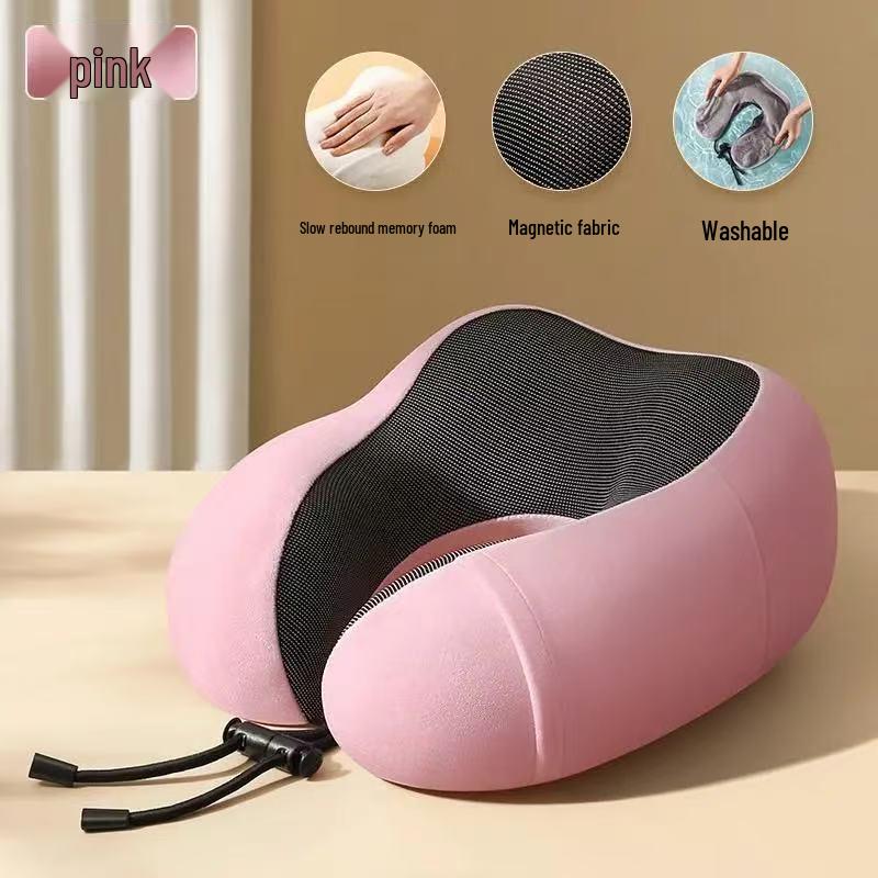 Customized Cartoon U-Shape Neck Pillow with Logo - Perfect for Cervical Support, Travel Comfort, and Company Gifts