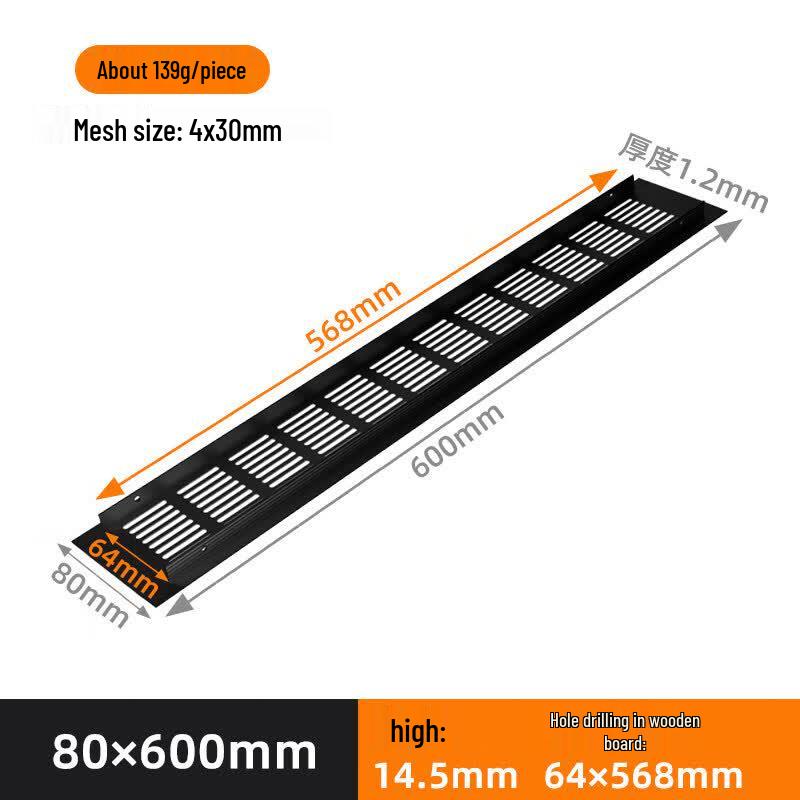 Rong Yu Aluminum Alloy Cabinet Ventilation Grille