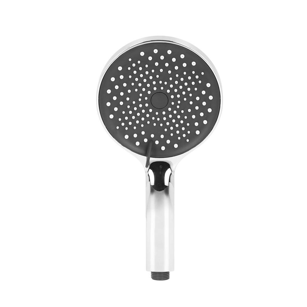 Ręczna główka prysznicowa Wysokociśnieniowa Gwint G1/2 ABS Elektroplaterowana Główka Prysznicowa do Łazienki Srebrna