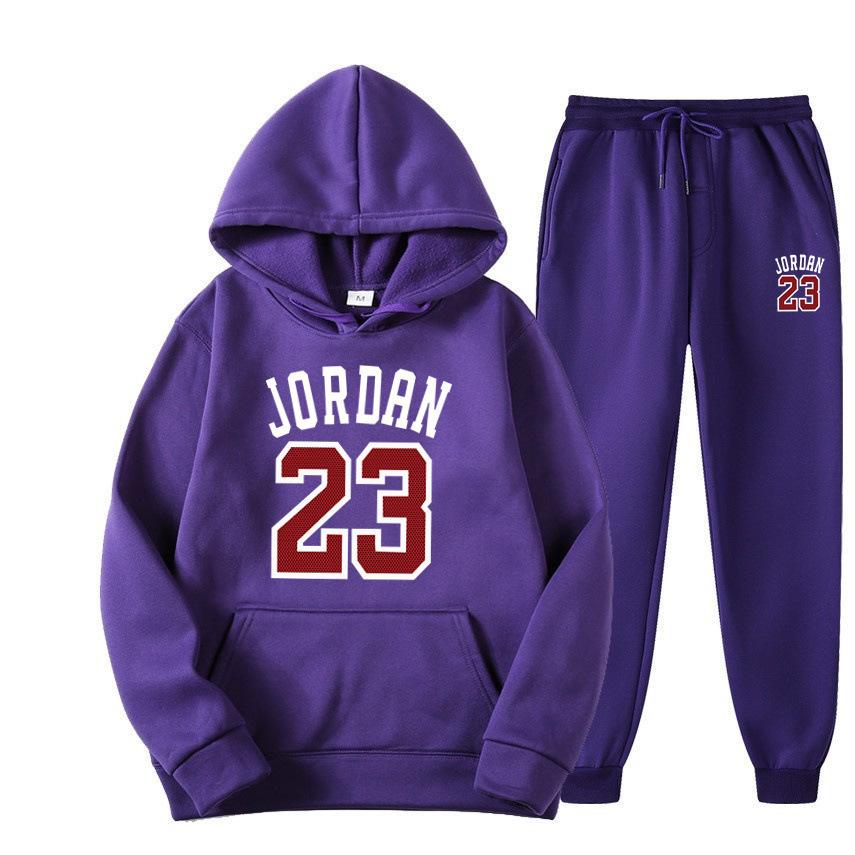 

Trendy Hoodie With Velvet Men Women Loose Set S