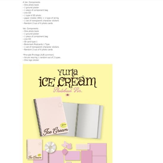 YUNA - Ice Cream (Photobook Ver.) - R 2026-03-23