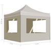 VidaXL Tente de Réception Pliable avec Parois Tonnelle de Jardin Tonnelle de Patio Pavillon de Terrasse Tente d'Extérieur 48930