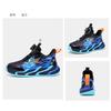Youth style shoes Boys Basketball Shoes Kids Lightweight Anti-Slip Rubber Sole Winter Warm Lined Sneakers With Rotating Buckle