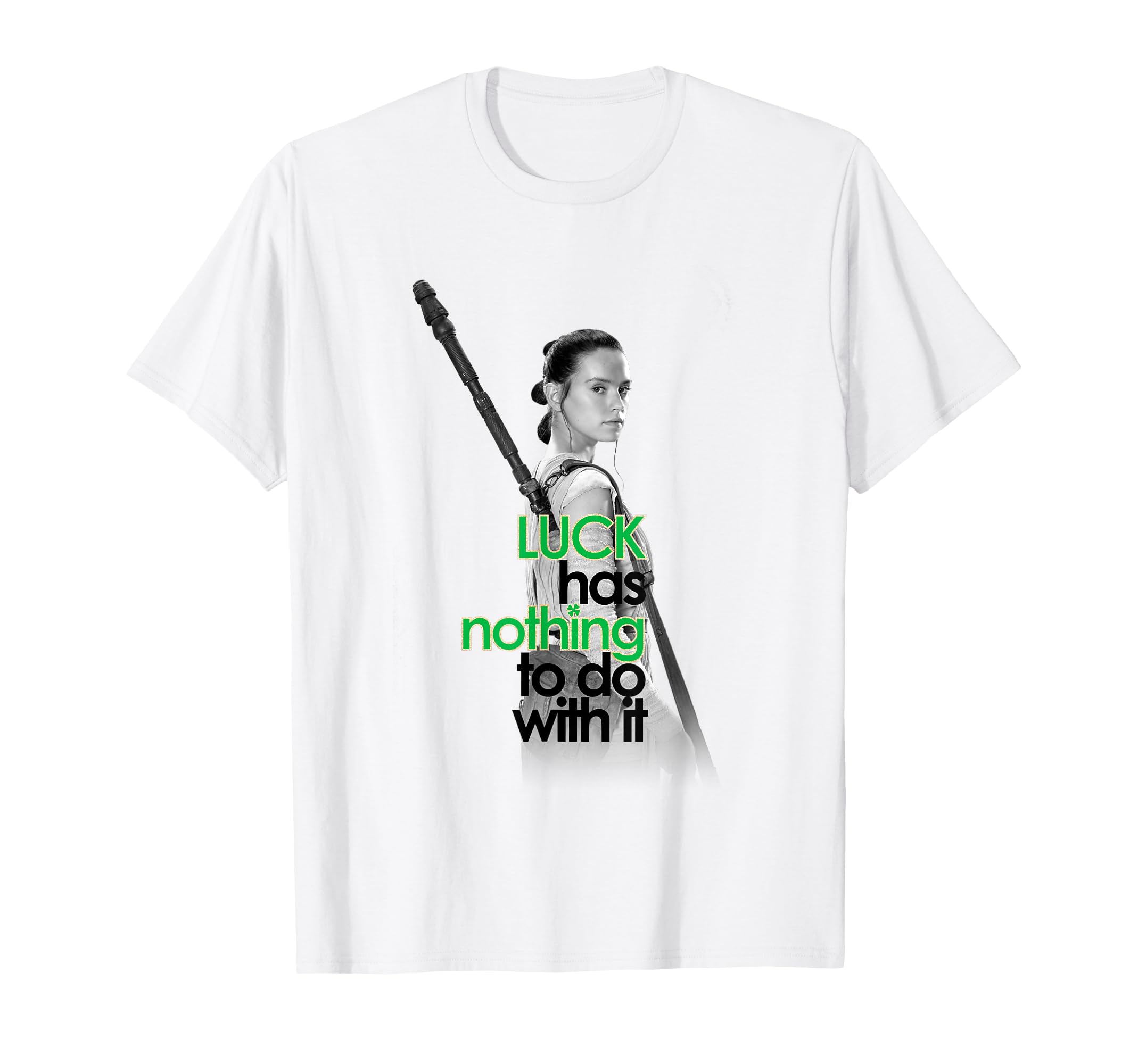 

STAR WARS Пробуждение Силы Ст. Футболка ко Дню святого Патрика «Не везет»