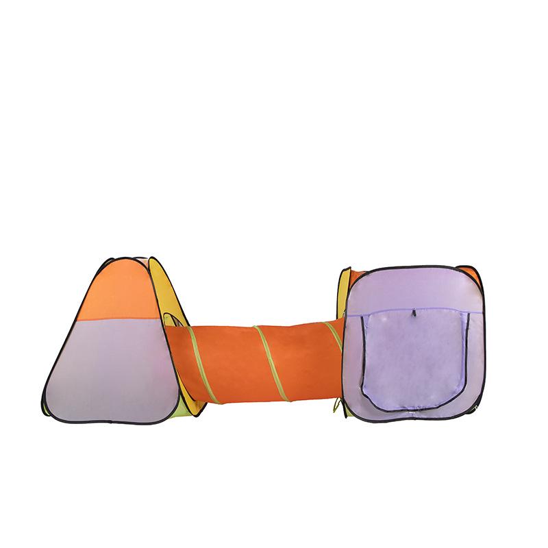 Kids Pop-up Play Tent with Tunnel - 3-Piece Set
