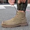 Men's Genuine Leather Boots High Quality Retro Comfortable Style Outdoor Leisure Street New Autumn and Winter Shoes