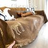 High-End French Chenille Sofa Towel: Universal Four-Season Luxury Cushion Cover Blanket