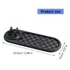 360 Degree Adjustable Car Phone Mount with AntiSlip Dashboards Holder Integrated Parking Number Sign for Mobile Device