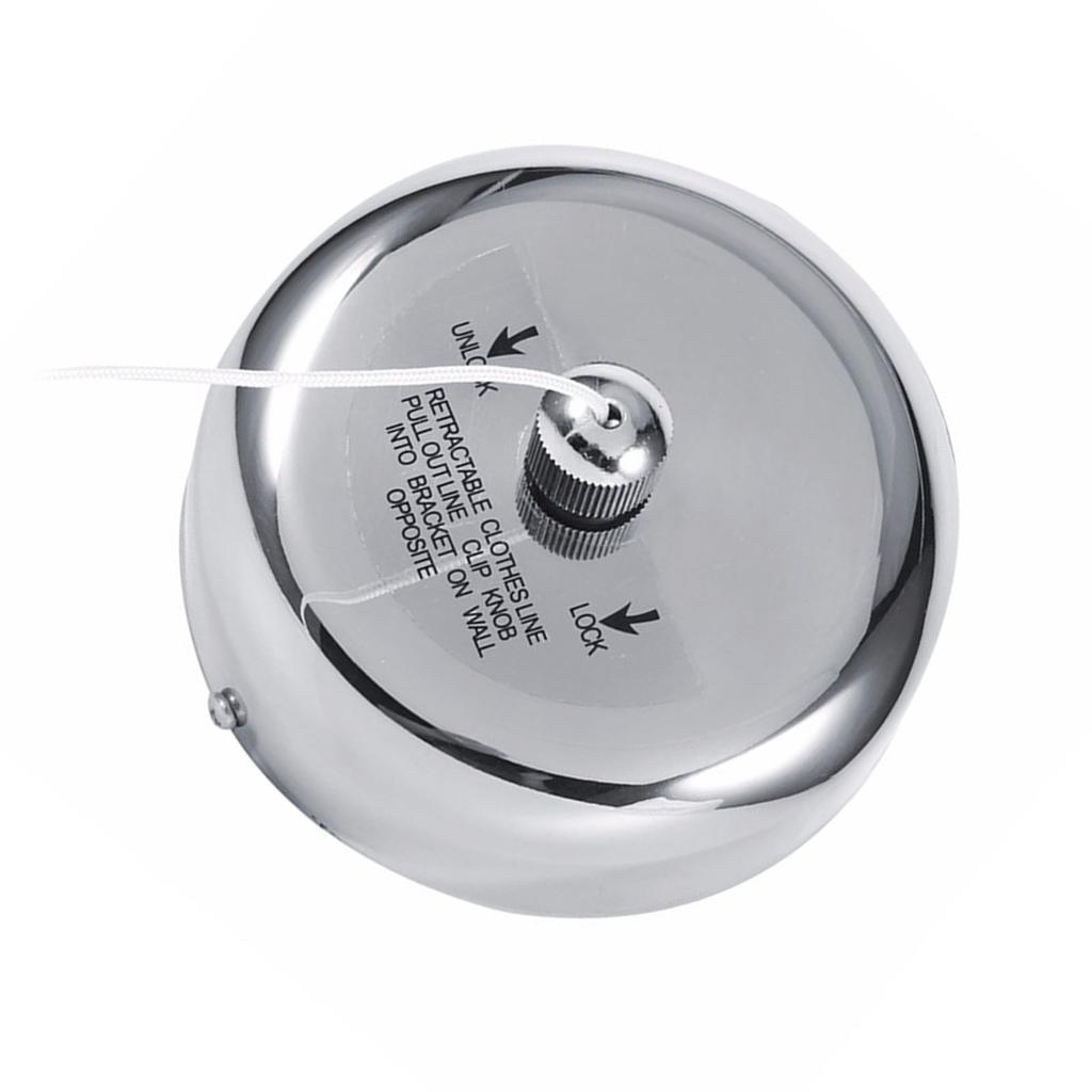 Uscător de Rufe Retractabil Oțel Inoxidabil Heavy Duty Capacitate Greutate 22 Lbs Cablu 2.8M Uscare Duș Rufe Linie Raft