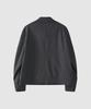 Asp Wide Wool Blouson - Charcoal