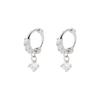 Zircon Ear Cuff Earrings Minimalist Elegant Versatile High-End Cool Hoop Earrings
