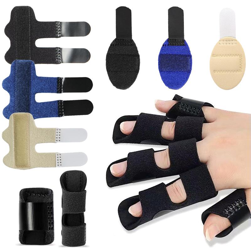 Pain Relief Trigger Finger Fixing Splint Straighten Brace Adjustable Sprain Dislocation Fracture Finger Splint Corrector Support