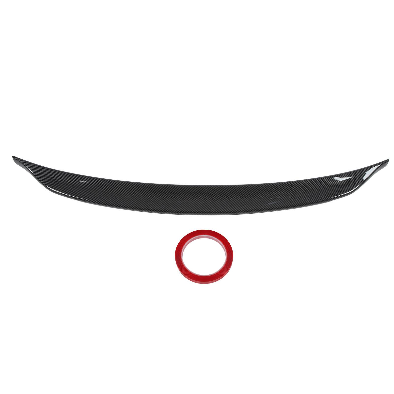 Trunk Duckbill Spoiler Wing Car Rear Spoiler Wing Replacement for Subaru WRX STI 2015 to 2021 Trunk Duckbill Spoiler Wing Carbon grain
