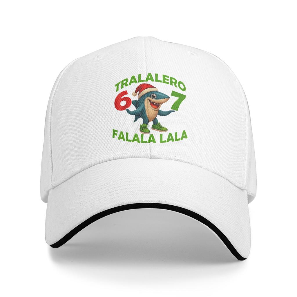 Tralalero Tralala Funny Italian Brainrot 67 Six Seven Meme Baseball Cap Hiking Fishing Trucker Hat Men Classic Baseball Caps