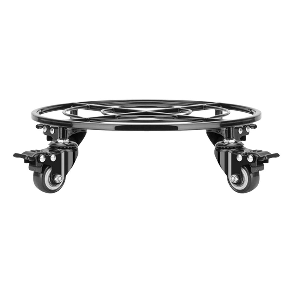 Heavy Duty Plant Pots Stand Trolley for Easy Movement of Large Pots and Planter with Brake Wheels Indoor and Outdoor Use