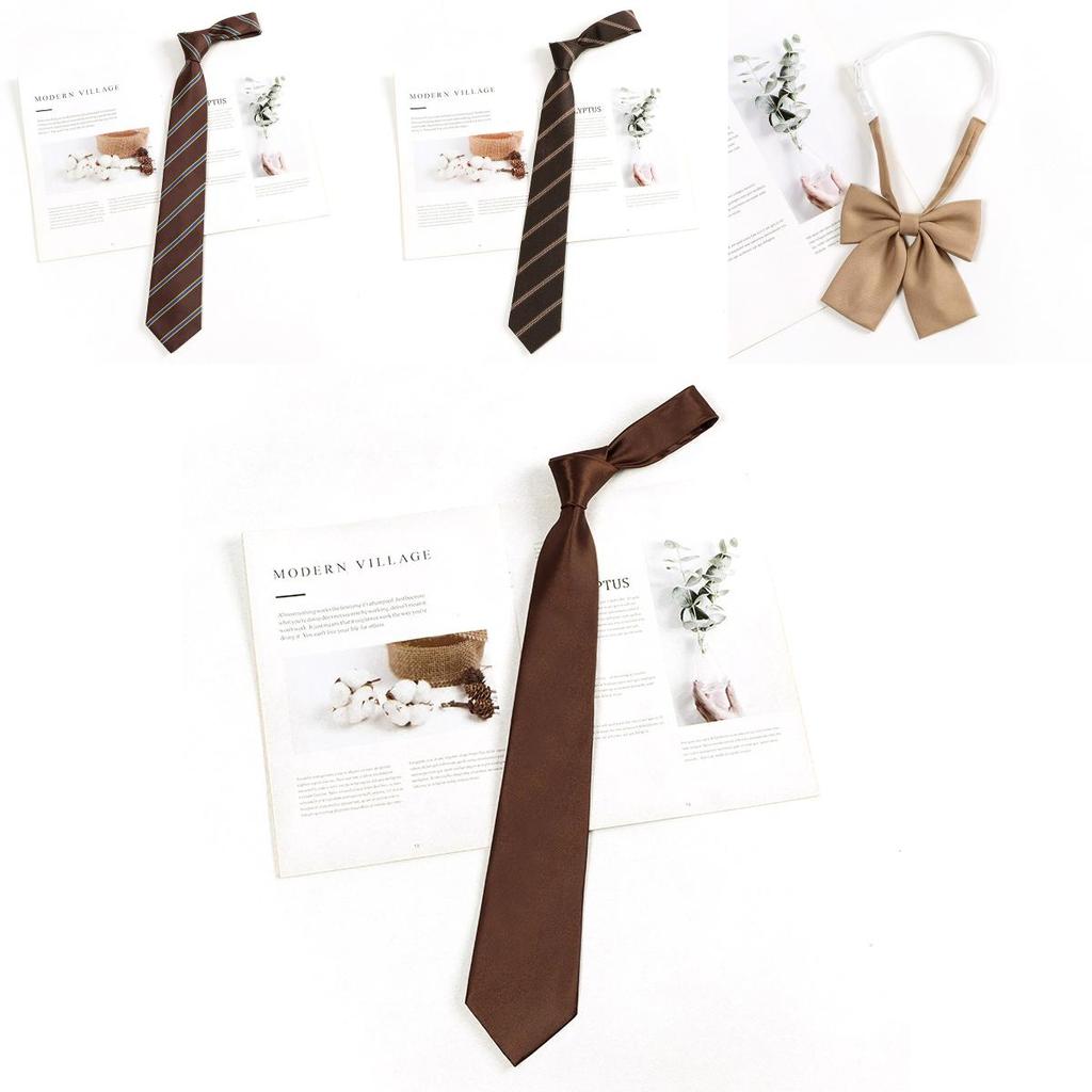 Childrens Checkered Pattern Necktie With Retro Plaid For Casual School Wear