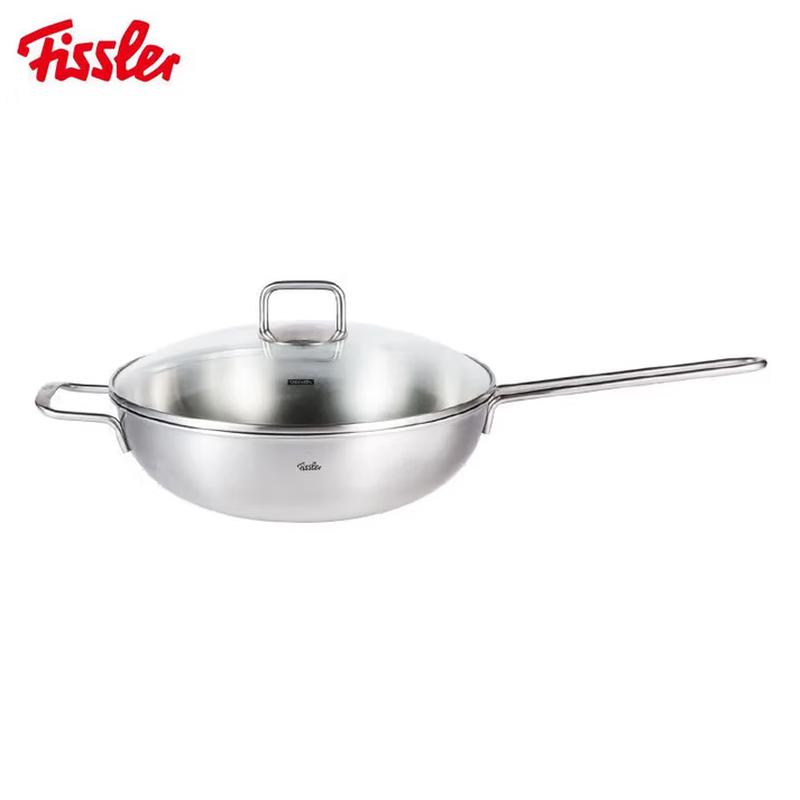 Вок Fissler Marcopolo 30 см из нержавеющей стали
