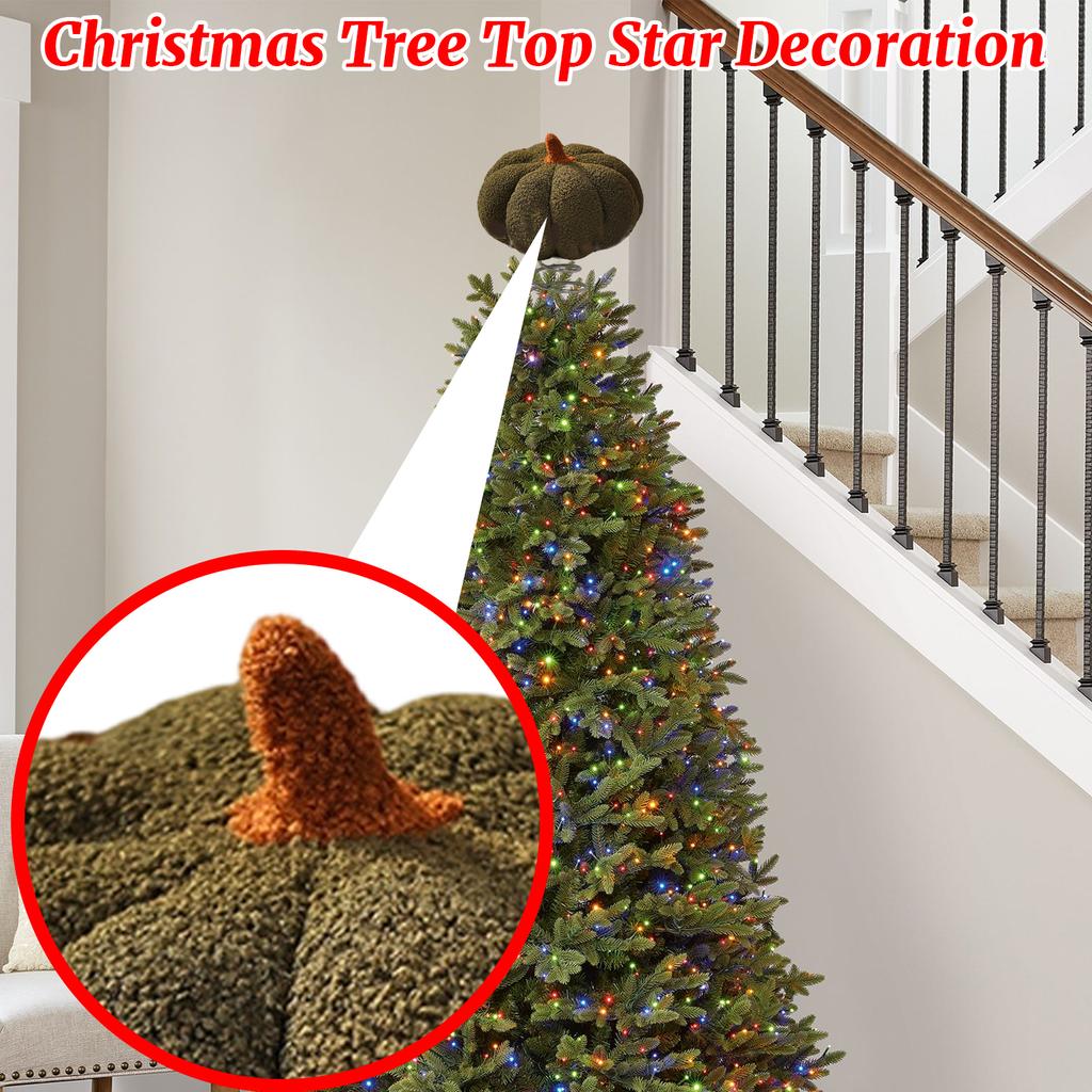 Pumpkin Tree Top Decoration With Party Decoration, Holiday Desktop Decoration