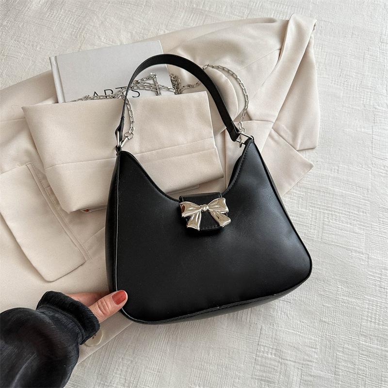 

Высококачественная и модная сумка-ниша для женщин, новая популярная универсальная сумка через плечо с цепочкой, мини-сумка на одно плечо подмышкой