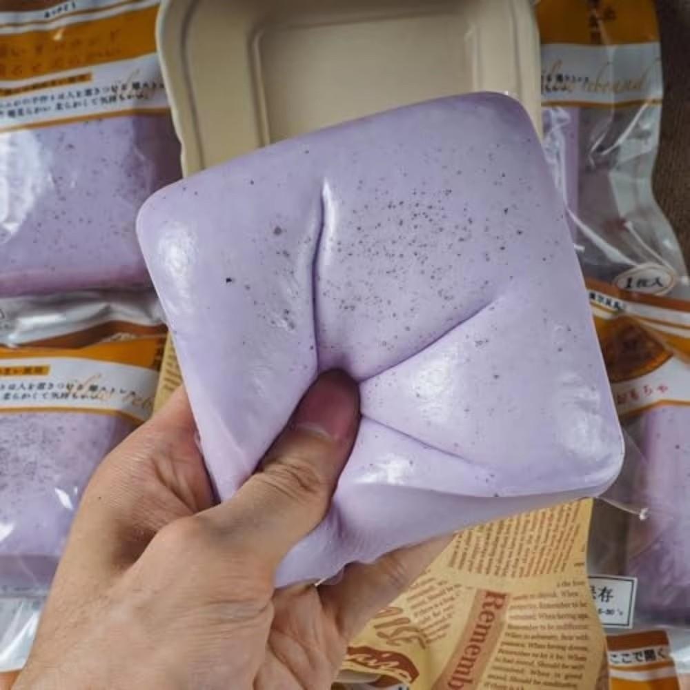 Plush Gentle Rising Squishy Stress Ease Squishy Sticky Toast Squishy Calming Squishes Fidgeting Toys Stress Relief Toy Sensory Play