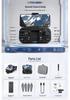 HD Triple Camera Drone with Brushless Motor, Optical Flow Hovering, and Obstacle Avoidance  