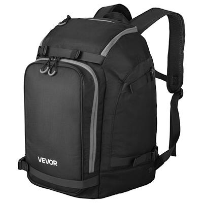 Ski Boot Bag, 55L, Snowboard Boots Travel Backpack for Men Women, with Waterproof Exterior & Bottom, Durable 1680D Oxford, Bag for Skis, Snowboard,